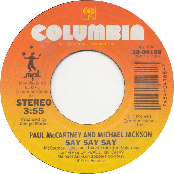 Paul McCartney And Michael Jackson