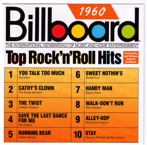 Billboard Top Rock N Roll HIts: 1960