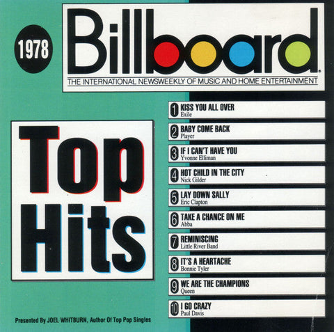 Billboard Top Hits: 1978