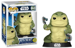 Funko Pop! Star Wars: Mandalorian & Grogu - Rotta the Hutt (Glow-in-the-Dark)