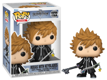Funko Pop! Games: Kingdom Hearts -  Roxas With Keyblades