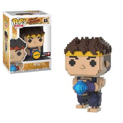 Funko Pop! 8-Bit: Street Fighter - Ryu (GameStop) (Chase)