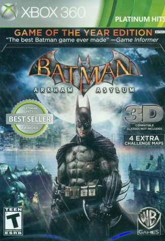 Batman: Arkham Asylum (Game Of The Year Edition) [Platinum Hits]