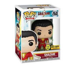 Funko Pop! Heroes - Shazam - Shazam (GITD) (Hot Topic)
