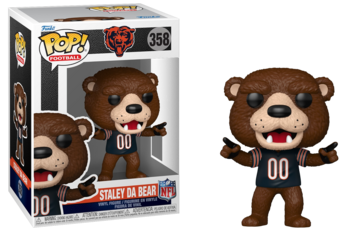 Funko POP! NFL Mascots: Bears -Staley Da Bear