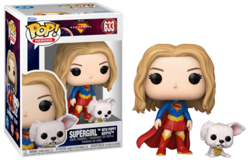 Funko Pop! Movies: Supergirl - Supergirl With Puppy Krypto