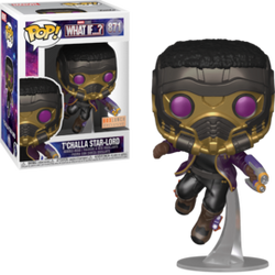 Funko Pop Marvel: What If...? - T'Challa Star-Lord (BoxLunch)