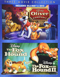Oliver and Company / The Fox and Hound / The Fox and the Hound II [Blu-ray/DVD]