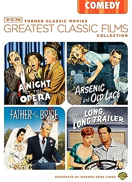 TCM Greatest Classic Films Collection: Comedy (Arsenic and Old Lace / A Night at the Opera / The Long Long Trailer / Father of the Bride 1950)