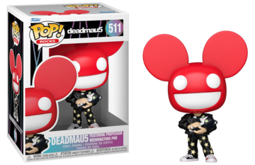 Funko POP! Rocks: Deadmau5 - Deadmau5 featuring Professor Meowingtons PHD