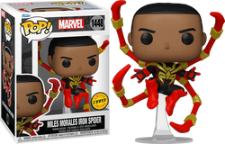 Funko Pop! Marvel: Spider-Man Miles Morales Iron Spider (Chase)