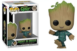 Funko Pop! Marvel: I Am Groot - Groot In Onesie (Tiptoeing)