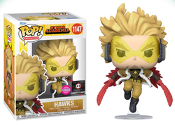 Funko Pop! Animation: My Hero Academia - Hawks (Flocked) (Chalice Collectibles)