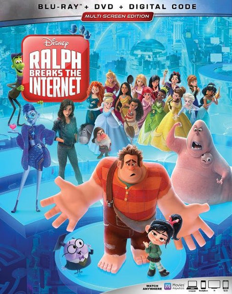 Ralph Breaks The Internet (4k Blu-Ray + DVD)