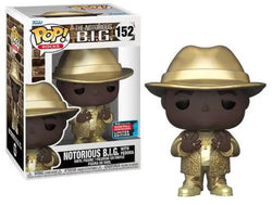Funko Pop! Rocks - Notorious BIG with Fedora (Gold Glitter Suit)