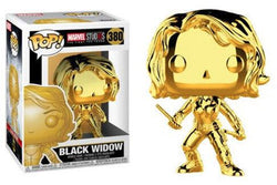 Funko Pop! Marvel: MS 10 - Black Widow (Chrome)