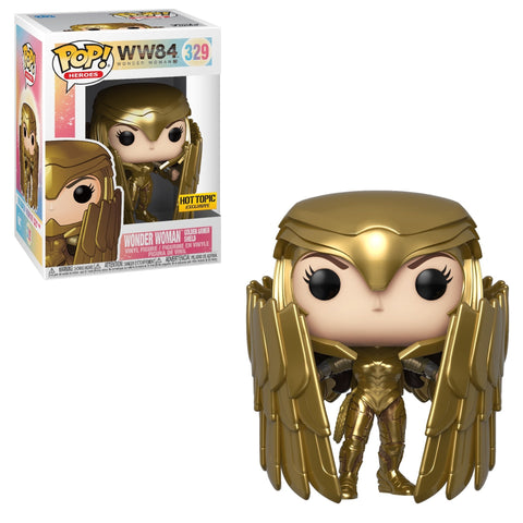 Funko Pop! Heroes: WW84 - Wonder Woman (Golden Armor Shield)