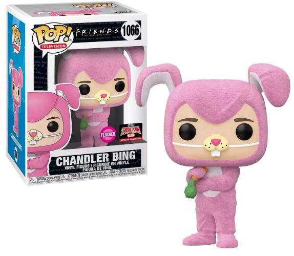 Funko Pop! Television: Friends - Chandler Bunny Costume (Flocked ...