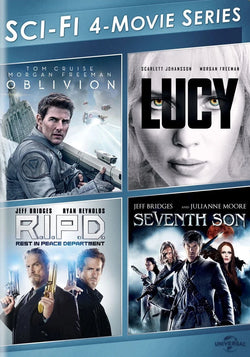 Sci-Fi 4-Movie Series Oblivion / Lucy / R.I.P.D. / Seventh Son