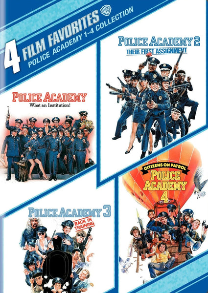 4 Film Favorites: Police Academy 1-4 Collection