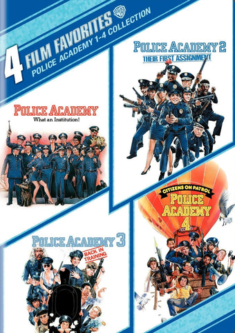 4 Film Favorites: Police Academy 1-4 Collection