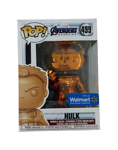 Funko Pop Marvel: Avengers Endgame - Hulk (Walmart) (Orange)