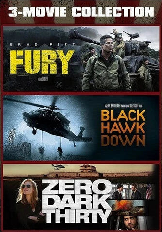 Fury / Black Hawk Down / Zero Dark Thirty