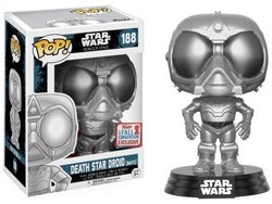 Funko Pop Star Wars Rogue One - Death Star Droid (White) (Barnes & Noble) (2017 Fall Convention)