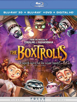 Box Trolls [Blu-ray 3D/Blu-ray/DVD]