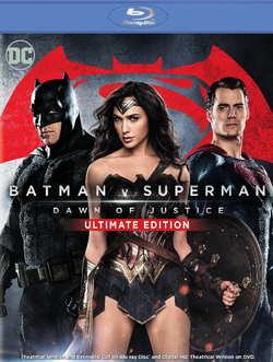 Batman Vs Superman: Dawn Of Justice (Ultimate Edition) [Blu-ray/DVD]