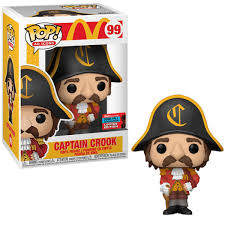 Funko Pop Ad Icons: McDonalds - Captain Crook (NY Shared Comic Con Sticker)