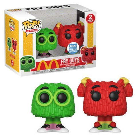 Funko Pop Ad Icons: McDonalds - 2PK Fry Guy (Green/Red) (Funko)