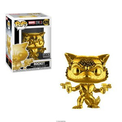 Funko Pop! Marvel: MS 10 - Rocket (Chrome)