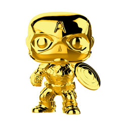 Pop! Marvel: MS 10 - Captain America (Chrome)