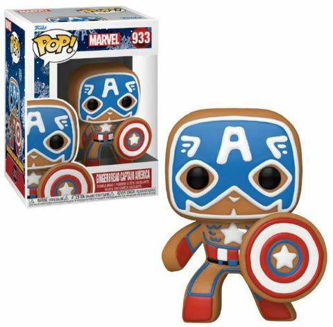 Funko Pop! Marvel: Holiday - Captain America
