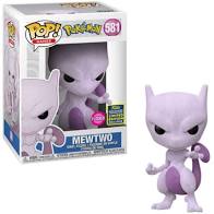 Funko Pop! Games: Pokemon - Mewtwo (Flocked)