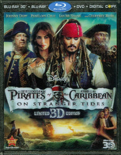 Pirates Of The Caribbean: On Stranger Tides [Blu-ray 3D/Blu-ray/DVD]