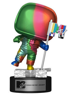 Funko Pop! Ad Icons - MTV Moon Person (Rainbow/Metallic)