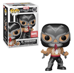 Funko Pop! Marvel: Lucha Libre - El Venenoide (Marvel Collector Corps)