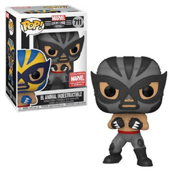 Funko Pop! Marvel: Lucha Libre - El Animal Indestructible (Marvel Collector Corps)