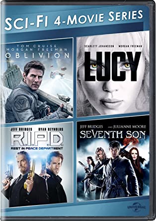 Sci-Fi 4-Movie Series Oblivion / Lucy / R.I.P.D. / Seventh Son