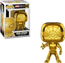 Funko Pop! Marvel: MS 10 - Iron Spider (Chrome)