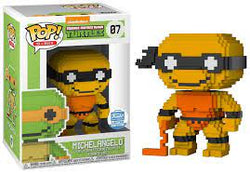 Funko Pop 8 Bit: Teenage Mutant Ninja Turtles - Michelangelo (Funko)