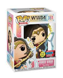 Funko Pop Heroes: WW84 Wonder Woman - Wonder Woman (GITD) (2020 Fall Convention Shared)