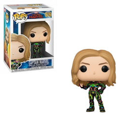 Funko Pop! Marvel: Captain Marvel (Neon Suit)