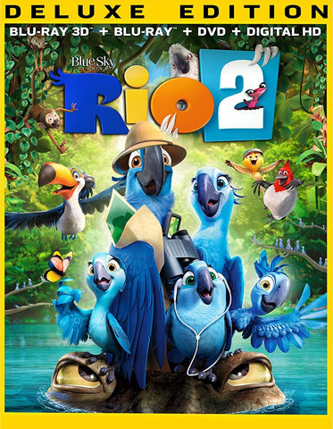 Rio 2 (Deluxe Edition) [Blu-ray 3D/Blu-ray/DVD]