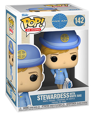 Funko Pop! Ad Icons: Pan Am - Stewardess with White Bag