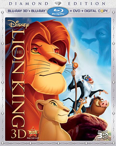 The Lion King [Blu-ray 3D/Blu-ray/DVD]