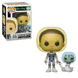 Funko Pop Animation: Rick And Morty - Space Suit Morty With Snake