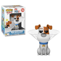 Funko Pop! Movies: Secret Life Of Pets 2 - Max With Cone